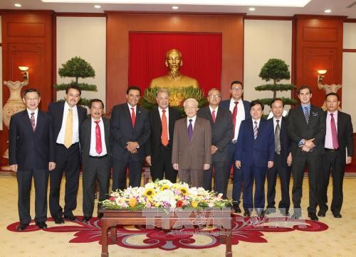 Nguyen Phu Trong reçoit une délégation du Parti du Travail du Mexique - ảnh 1